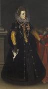 Jorg Breu the Elder Archduchess of Austria painting